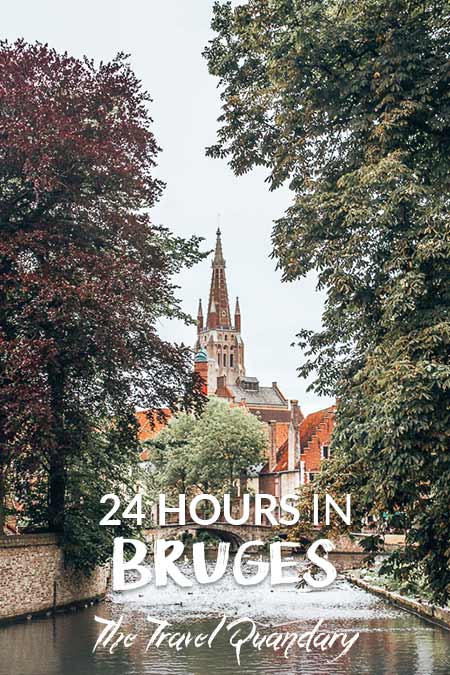 Pin Photo | 24 Hours in Bruges