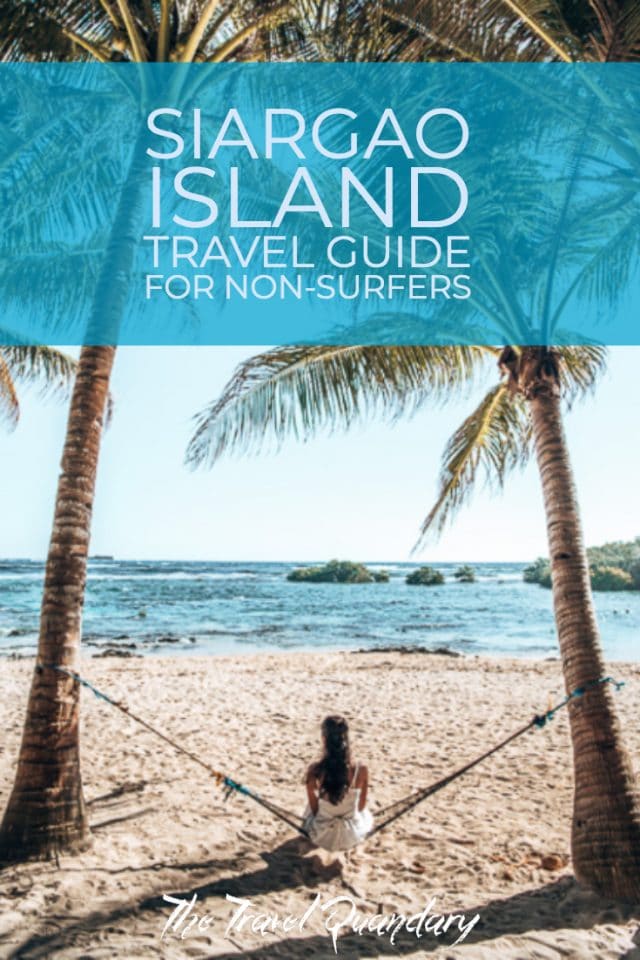 Pin to Pinterest: Siargao Island Travel Guide for Non-Surfers