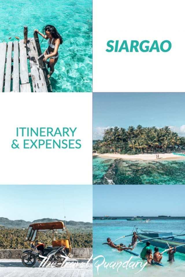 Pinterest | Siargao Itinerary And Expenses
