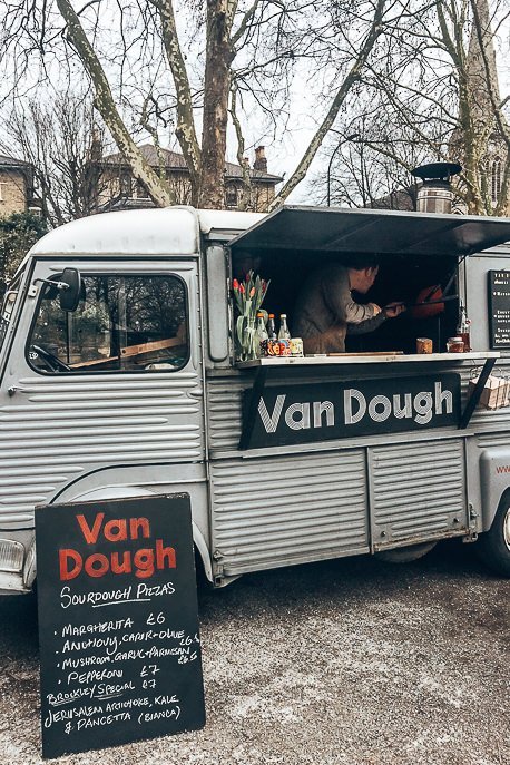 Van Dough Food Truck at Brockley Market, London