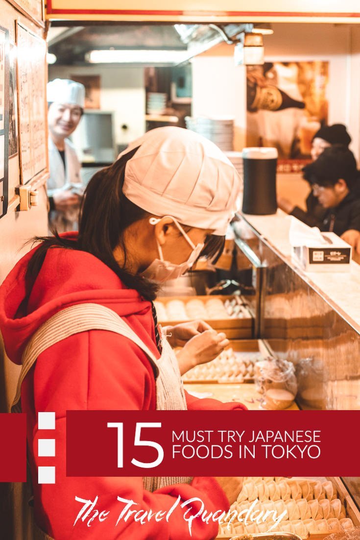 Pin and Save Photo: Must-Try Japanese Food in Tokyo