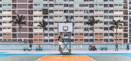 How To Spend 4 days in Hong Kong | A couple on Choi Hung Estate basketball court