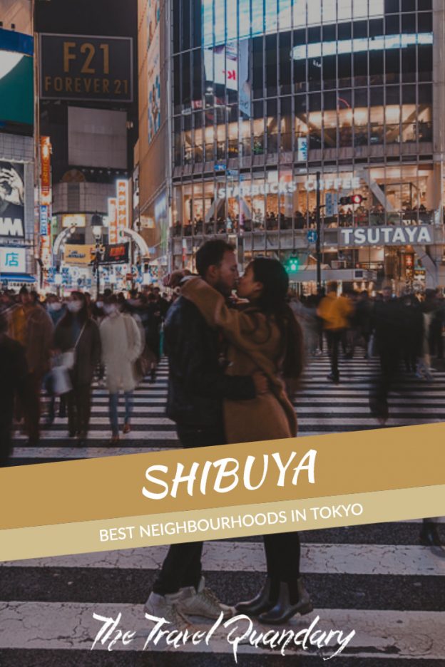 Pin to Pinterest: Shibuya Crossing at night