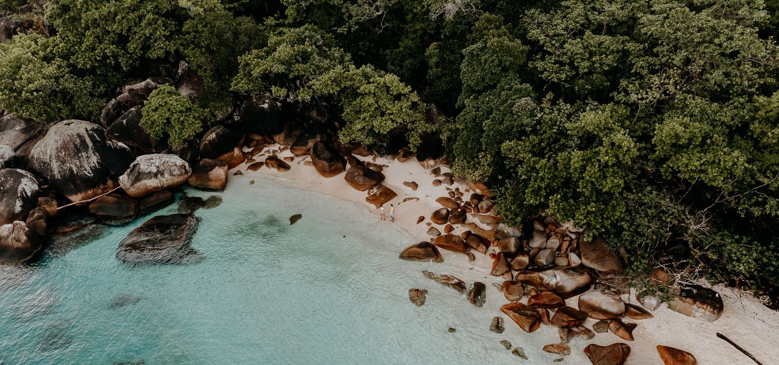 Nudey Beach from above, Fitzroy Island